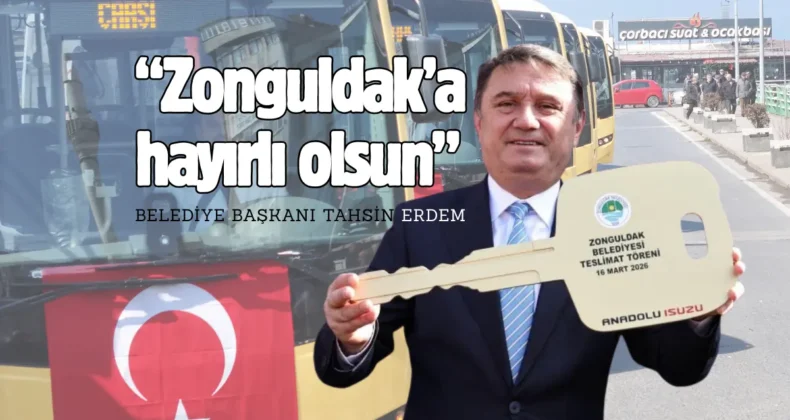 Zonguldak’ta yeni otobüsler hizmete başladı