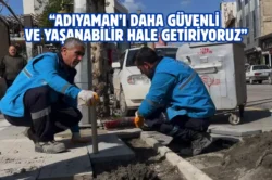 Adıyaman’da aydınlatma hatları yenileniyor