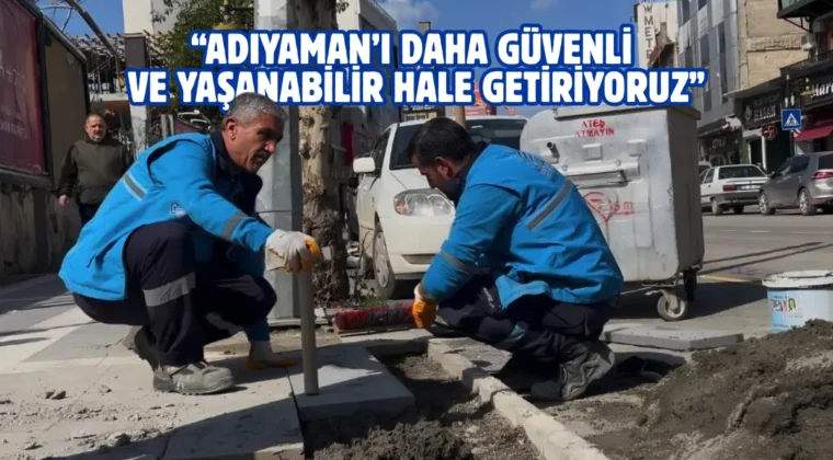 Adıyaman’da aydınlatma hatları yenileniyor
