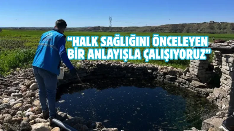 Adıyaman’da haşerelere karşı ilaçlama yapılıyor