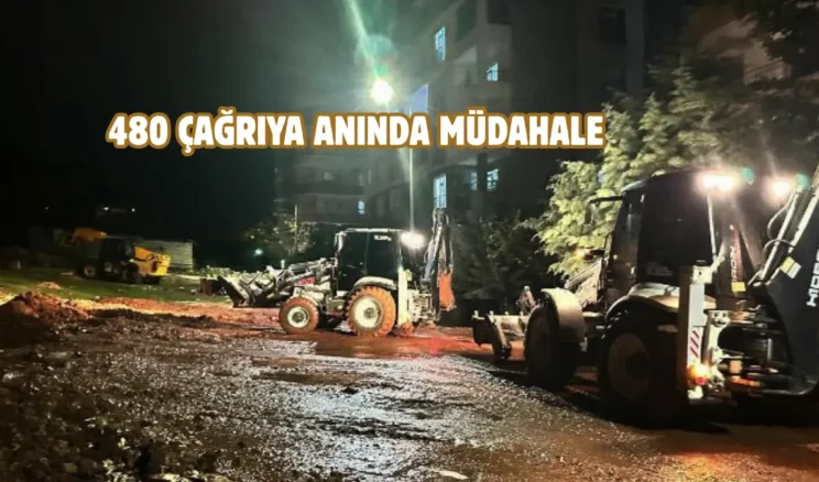 Kuvvetli yağış Adıyaman’da sele neden oldu