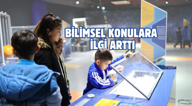 Aksaray Belediyesi Bilim Merkezi’ne yoğun ilgi