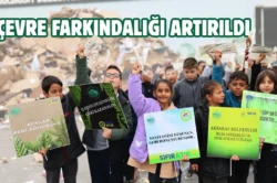 Aksaray’da minikler sıfır atık bilincini yerinde kazandı