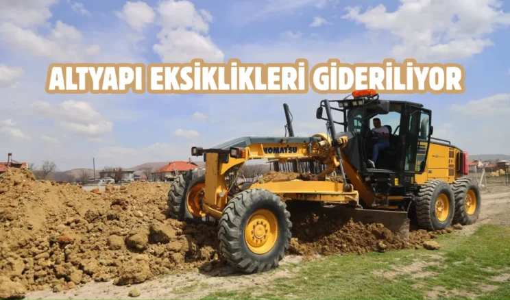 Aksaray’da altyapı ve üstyapı yatırımları devam ediyor