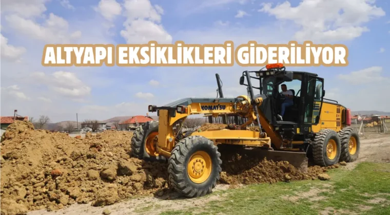 Aksaray’da altyapı ve üstyapı yatırımları devam ediyor