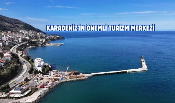 Altınordu Atatürk Rıhtımı hızla yükseliyor