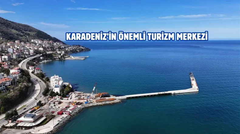 Altınordu Atatürk Rıhtımı hızla yükseliyor