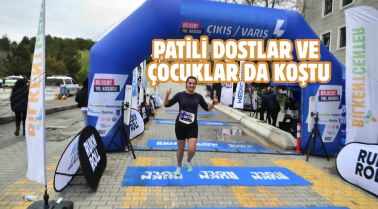 Başkent’te Bilkent Yol Koşusu düzenlendi