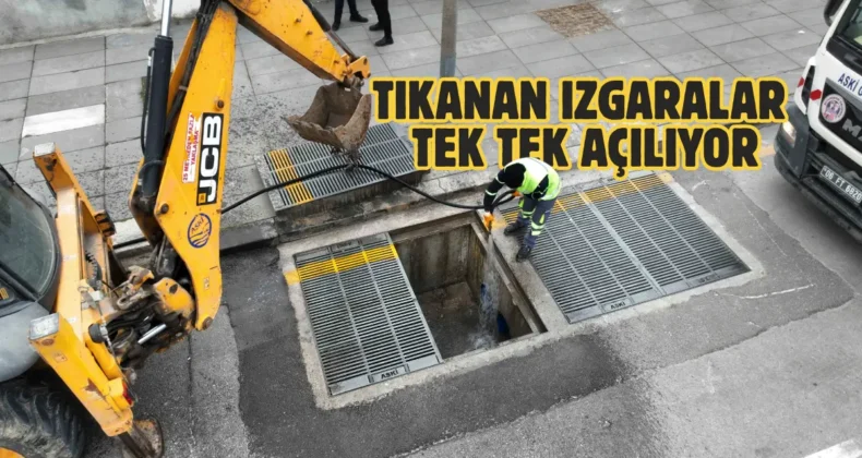 Başkent’in yağmur suyu altyapısında temizlik çalışmaları sürüyor