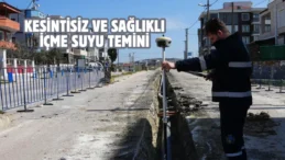 Balıkesir Bandırma’da içme suyu hattı yenileniyor