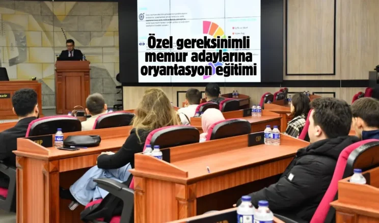 Balıkesir BŞB’ye E-KPSS ile atanan memur adaylarına eğitim