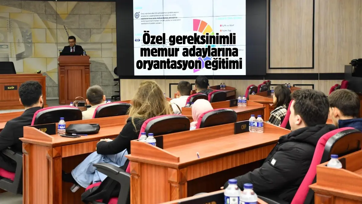 Balıkesir’de büyükşehir bünyesinde işe başlayan aday memurların kuruma adaptasyonlarını sağlamak
