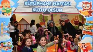 Balıkesir’de Kütüphane Haftası etkinliklerine yoğun ilgi