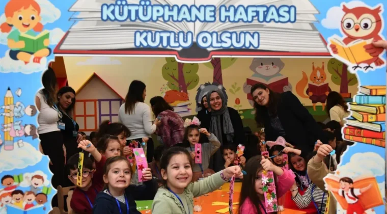 Balıkesir’de Kütüphane Haftası etkinliklerine yoğun ilgi
