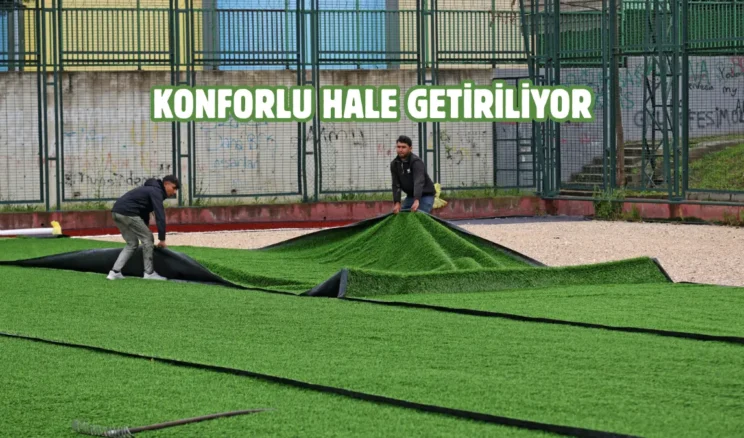 Bursa’da Bağlarbaşı Spor Tesisleri yenileniyor