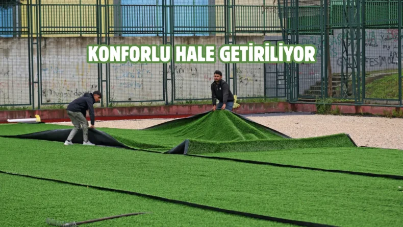 Bursa’da Bağlarbaşı Spor Tesisleri yenileniyor