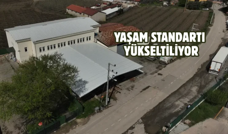 Bursa kırsalında sosyal yaşam güçlendiriliyor