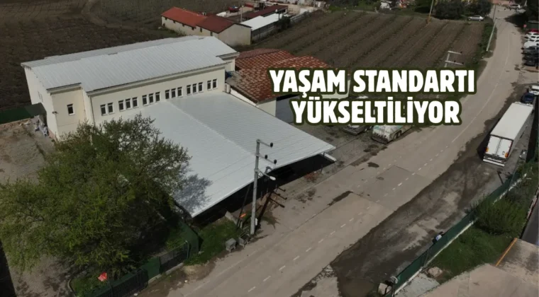 Bursa kırsalında sosyal yaşam güçlendiriliyor