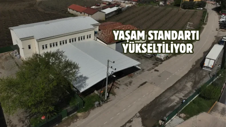 Bursa kırsalında sosyal yaşam güçlendiriliyor