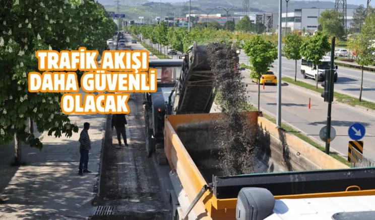 Bursa’da terminal yolu yenileniyor