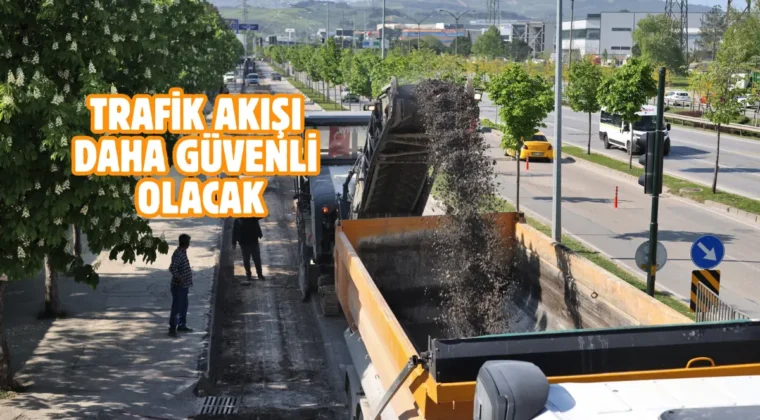Bursa’da terminal yolu yenileniyor