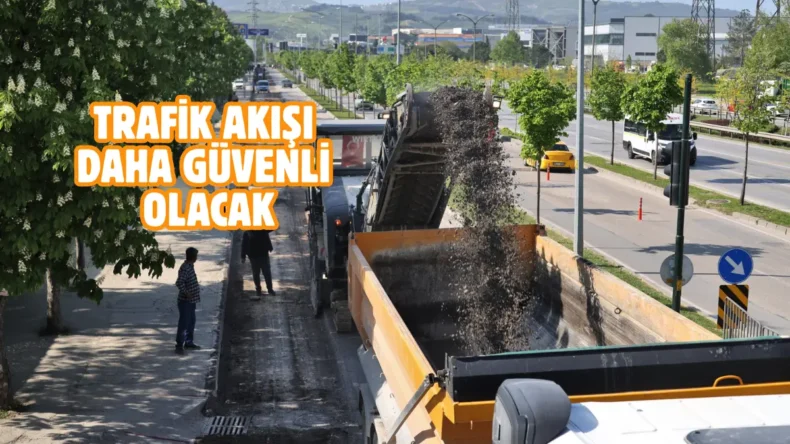 Bursa’da terminal yolu yenileniyor