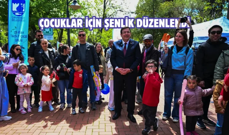 Çanakkale’de 23 Nisan coşkusu