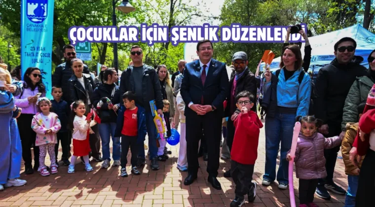 Çanakkale’de 23 Nisan coşkusu