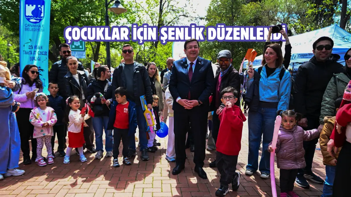 Çanakkale Belediye Başkanı Muharrem Erkek, 23 Nisan Ulusal Egemenlik ve