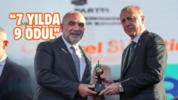 Canik Belediyesi’ne 9 ayrı ödül verildi