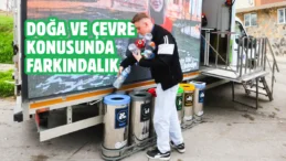 Canik’te 5 ton atık geri dönüşüme kazandırıldı