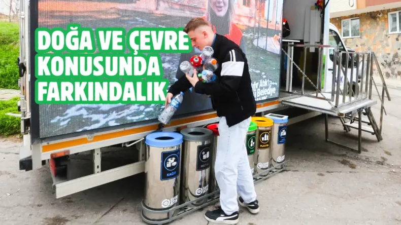 Canik’te 5 ton atık geri dönüşüme kazandırıldı