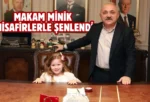 Başkan Esen, makamını miniklere devretti