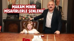 Başkan Esen, makamını miniklere devretti