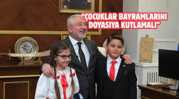 Çorum’da başkanlık koltuğu çocuklara emanet
