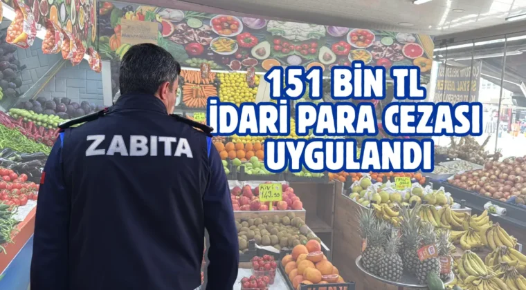 Çorum zabıtası, sahada denetimlerini sürdürüyor