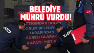 Çorum’da zincir market şubesine kapatma cezası