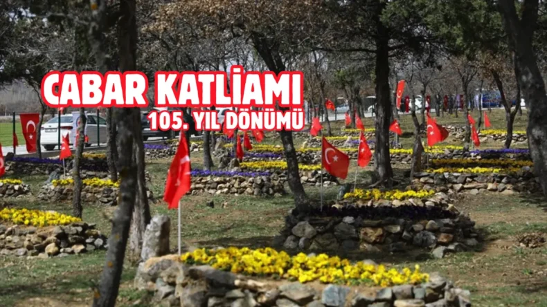 Denizli’de Cabar Şehitliği anma töreni için hazır hale getirildi
