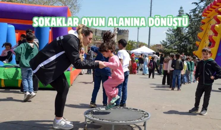 Diyarbakır’da sokakta spor şenliği başladı