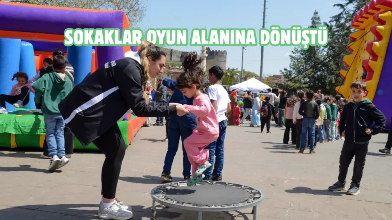 Diyarbakır’da sokakta spor şenliği başladı