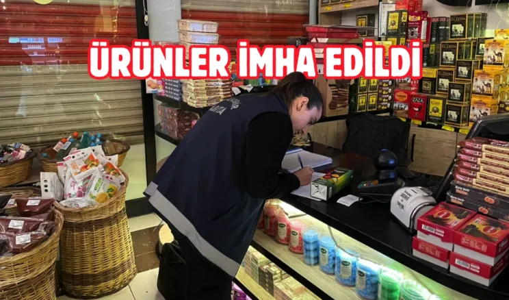 Diyarbakır’da tarihi geçmiş gıda ürünlerine el konuldu