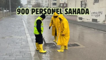 Gaziantep’te ekipler yağışa karşı teyakkuz halinde