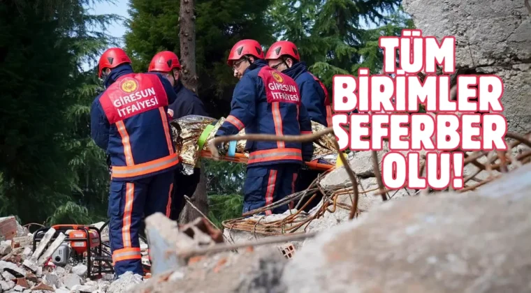 Giresun’da 7,1 büyüklüğünde deprem: Gerçeğini aratmadı