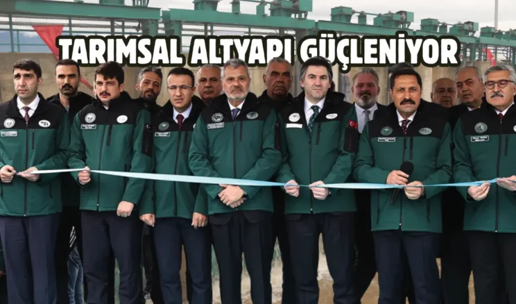 Hatay’da Karasu Regülatörü ve Derivasyon Kanalı hizmete açıldı
