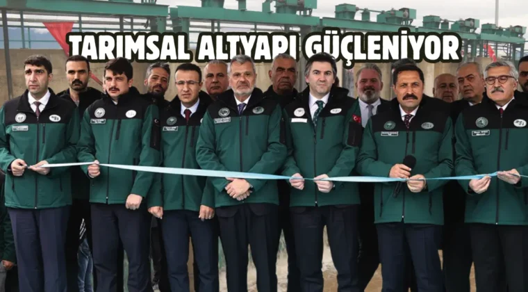 Hatay’da Karasu Regülatörü ve Derivasyon Kanalı hizmete açıldı