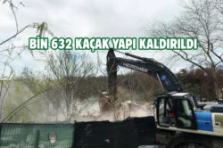 İstanbul Terkos Havzası’ndaki kaçak yapılar kaldırıldı