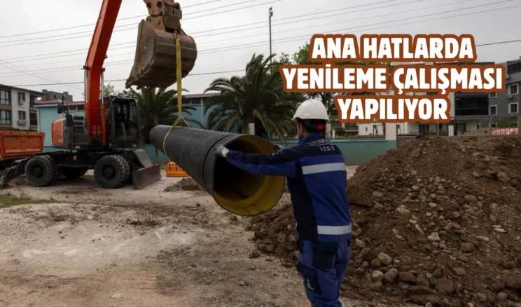 İzmir’de içme suyu altyapısı yenileniyor