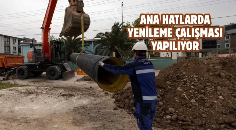 İzmir’de içme suyu altyapısı yenileniyor