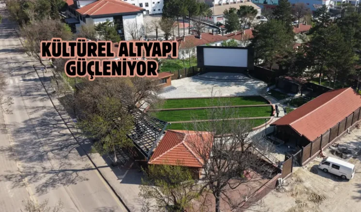 Karabük’te Yenişehir Açık Hava Sineması açılışa gün sayıyor