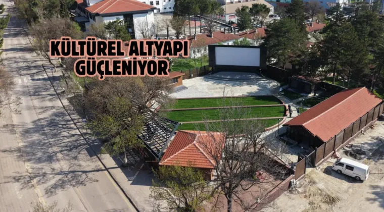 Karabük’te Yenişehir Açık Hava Sineması açılışa gün sayıyor